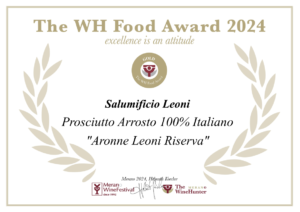 Premio WH FOOD AWARD 2024 - Salumificio Leoni - Prosciutto Arrosto Aronne Leoni Riserva