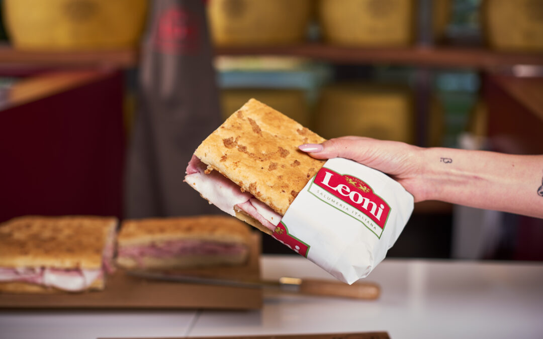 🥪 Gnocco Reggiano con Premium: prosciutto cotto alta qualità 100% italiano
