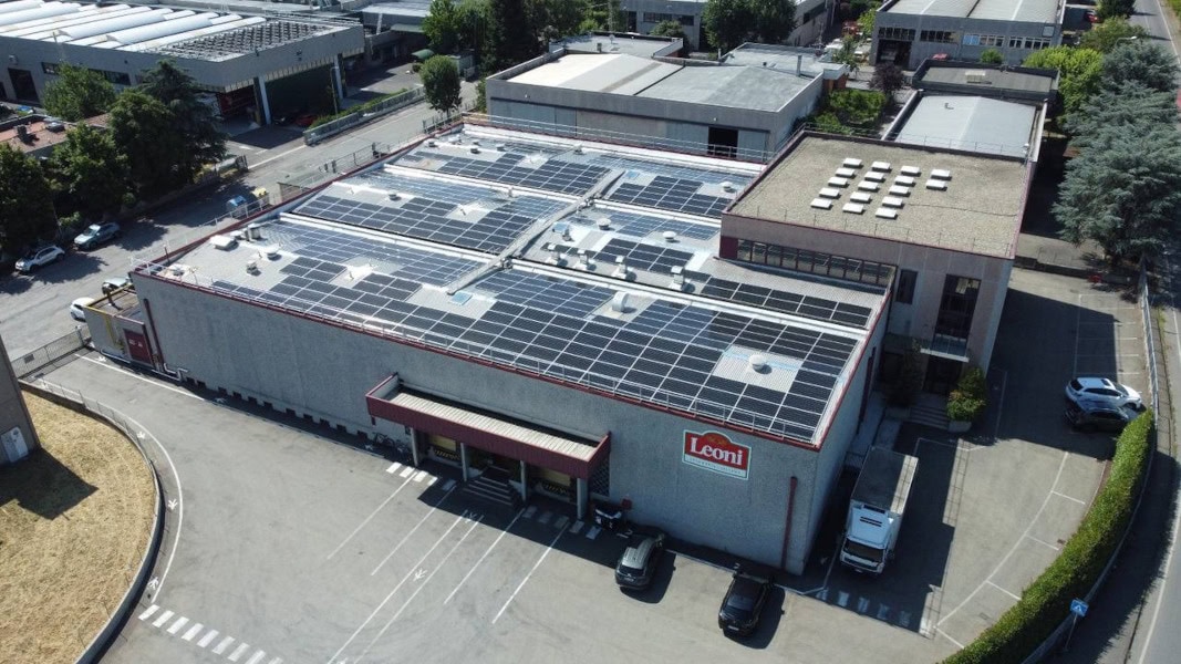Salumificio Leoni impianto fotovoltaico
